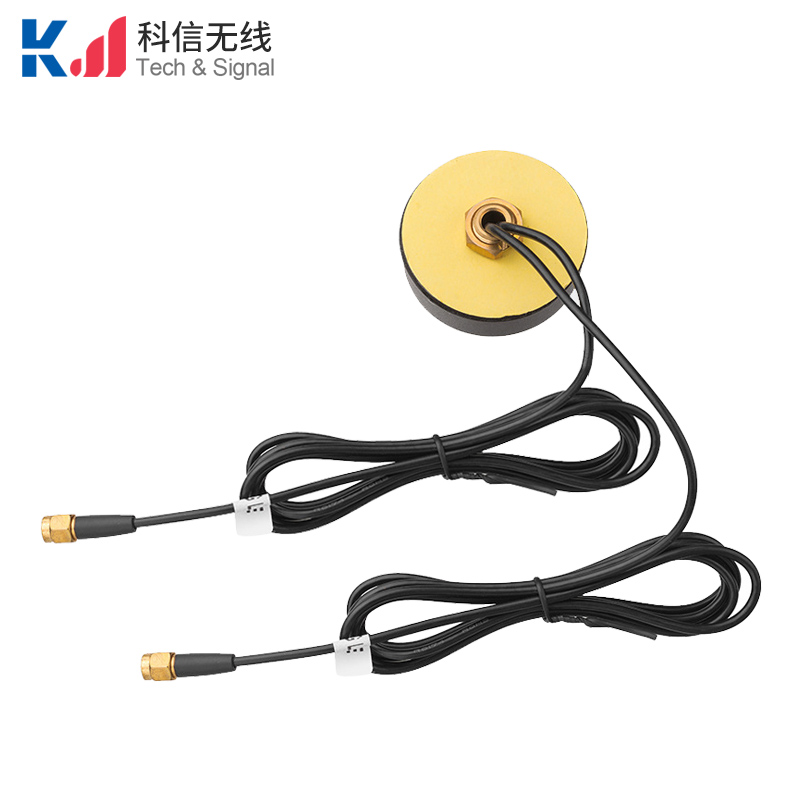 圆形款4G+GPS二合一组合天线（中部出线结构）