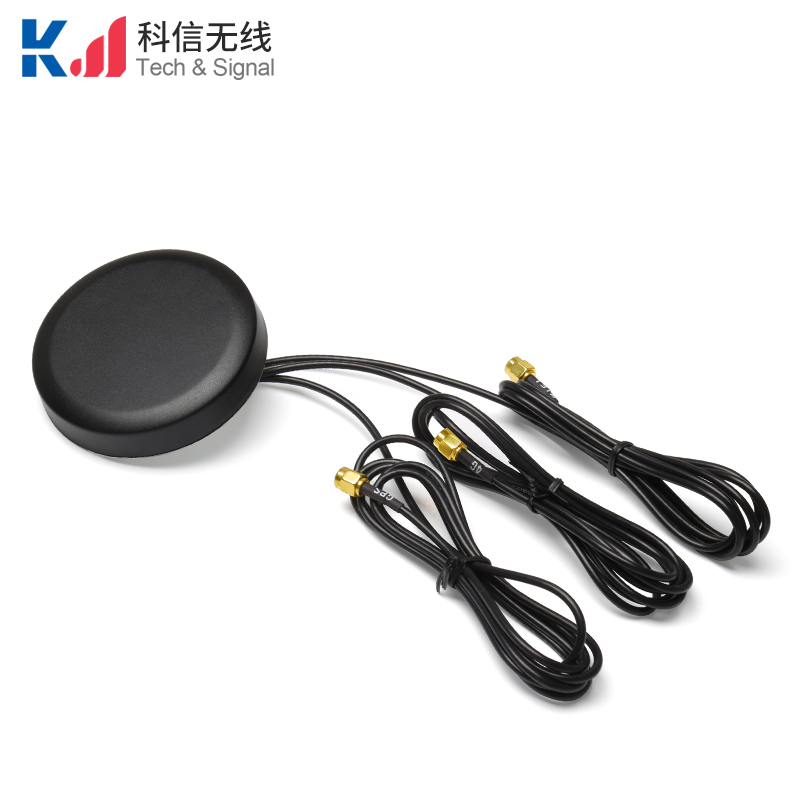 圆形款4G+WIFI+GPS三合一组合天线（中间出线结构）