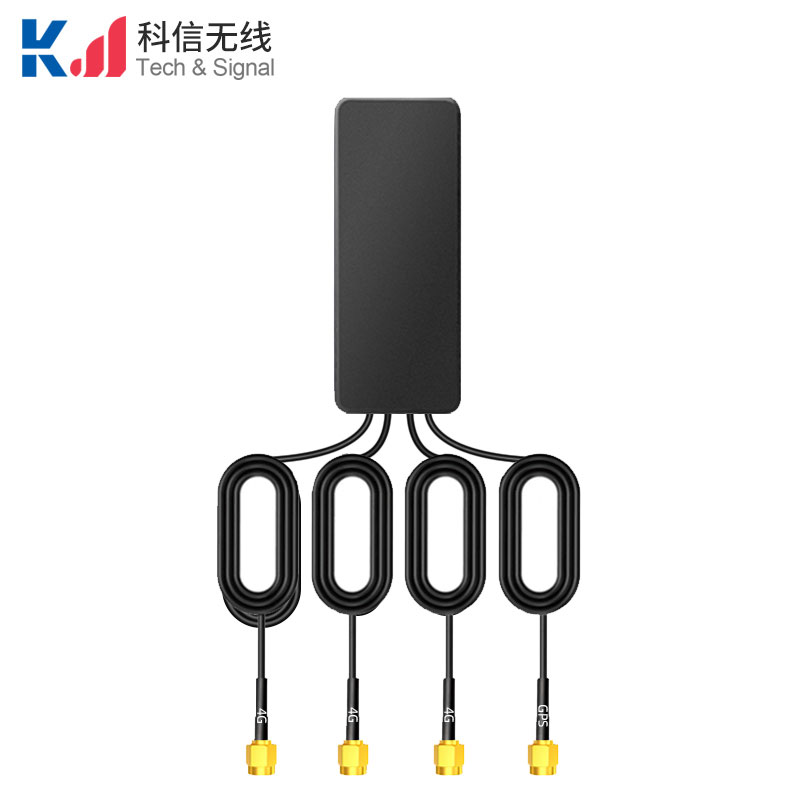方形款4G+4G+4G+GPS四合一组合天线