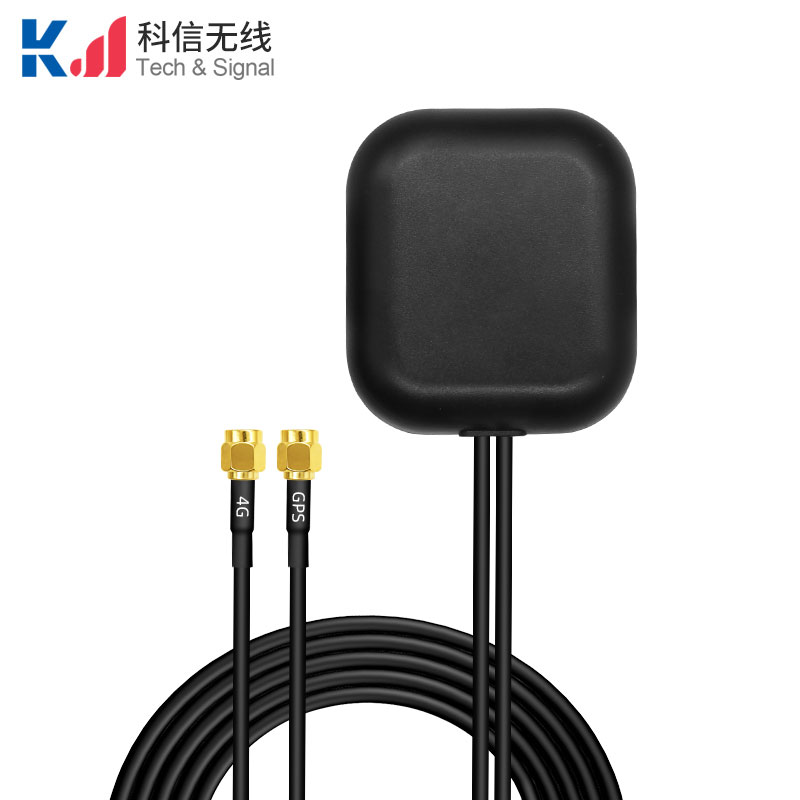 K9光面方形款4G+GPS二合一组合天线