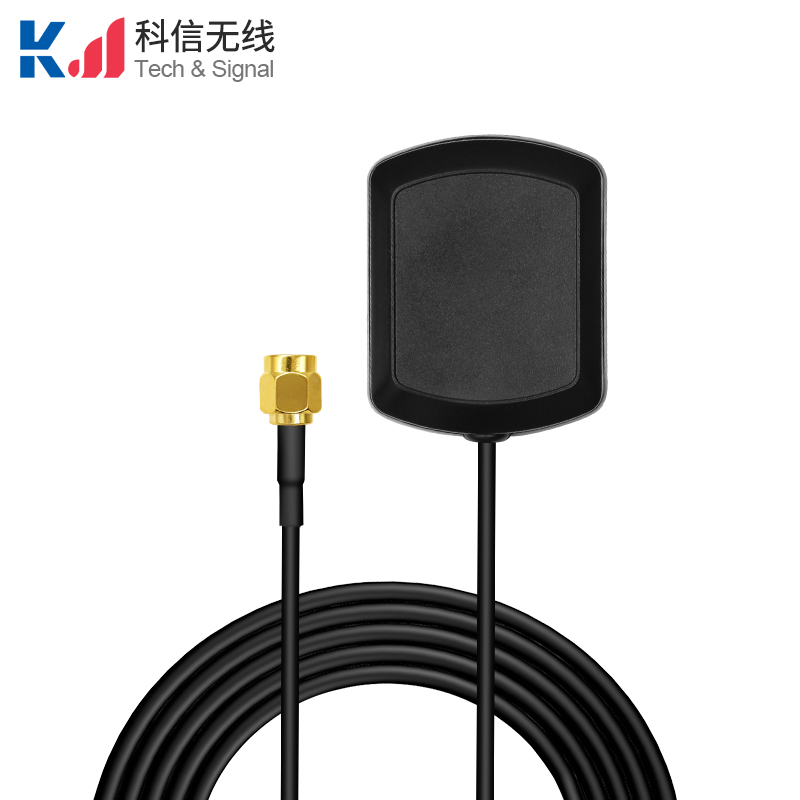 梯形款GPS+GLONASS双模定位天线